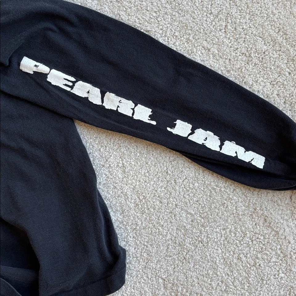 1992 Pearl Jam Vintage Stickman Alive Concert Tour Sof Tee USA T-Shirt Mens XL - Image 4 of 4