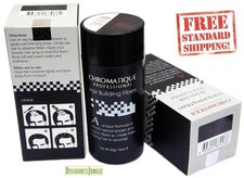 Chromatique Hair Building Thickening Fibers Black 30g Toppikal Loss Concealer