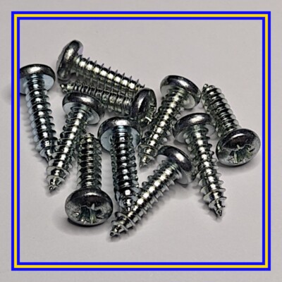 108458 X 10 IKEA Short Self Tapping Screws, Flat Head | eBay