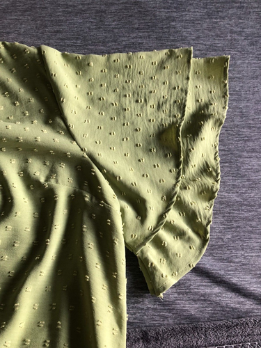 Size 1XL Apple Green 3/4 Sleeve V Neck Tunic Top NWOT Fit Size 16 - Picture 5 of 7