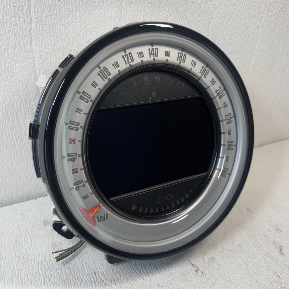 2011-2016 MINI COOPER S gauge CLUSTER SPEEDOMETER  Manual digital OEM 2291196-01 - Image 3 of 4