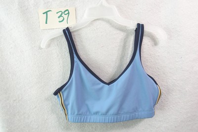 light blue sports bra