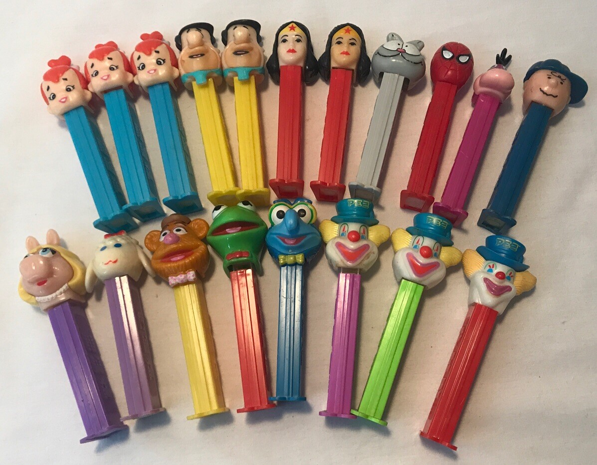 アメコミ OLDPEZ 90'sPEZ Unopened 19packs 1990 - PEZ Dispenser