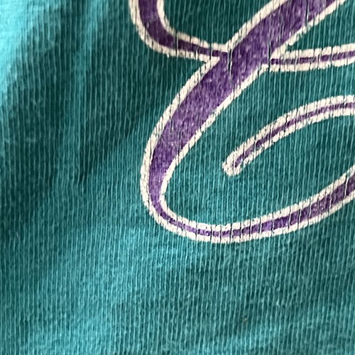 Vintage NBA Nutmeg Mills Charlotte Hornets T-Shirt blau 1988 NBA bestickt - Bild 19 von 23