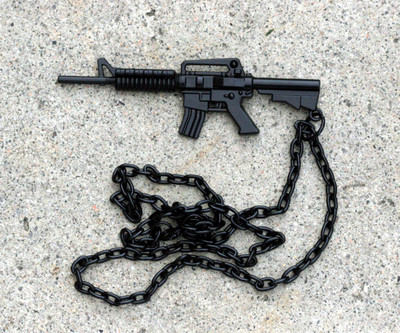 M 16 Rifle Metal Pendant Us Navy Seal Team 6 Sniper Hat Pin Pu Uss Special Ops Ebay