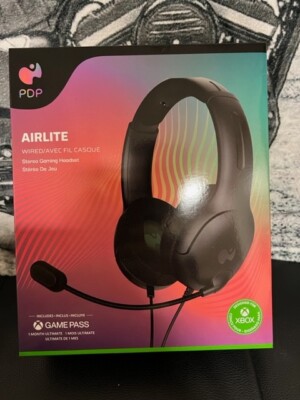 PDP AIRLITE Wired Stereo Gaming Headset for Xbox Series X|S One PC  Black™