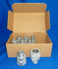 SWAGELOK STEEL FITTINGS 1" TUBE X 3/4" NPT LOT OF 8 