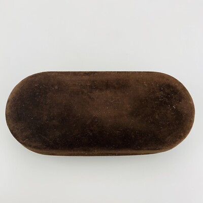 TOM FORD Sunglasses Case Only Clamshell Velvet Brown  display picture 2