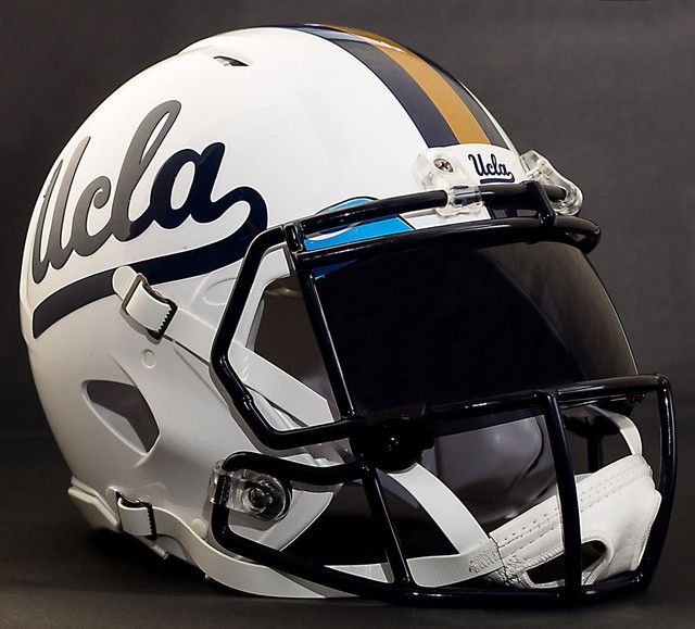*CUSTOM* UCLA BRUINS NCAA Riddell Speed AUTHENTIC Football Helmet eBay