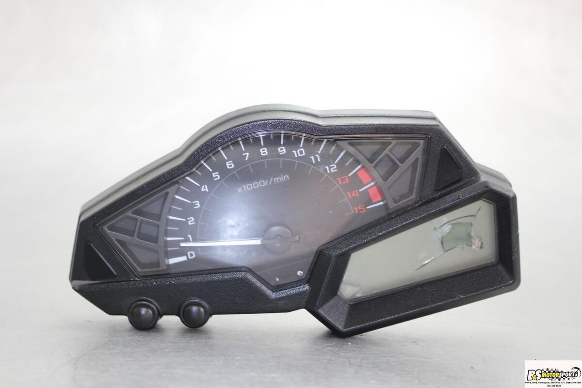 2014 Kawasaki Ninja 300 Ex300 Speedo Tach Gauge Display 2014 Kawasaki Ninja 300 Ex300 Speedo Tach Gauge Display