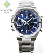 CASIO EDIFICE ECB-S10YD-2AJF Smartphone Link Bluetooth Watch Blue Dial 43mm