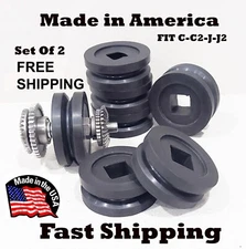 Cable Lasher C-C2 J-J2 Set of 2 Strand Wheels. NEW