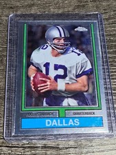 2024 TOPPS CHROME FOOTBALL - #74tf-19 - ROGER STAUBACH "TOPPS 1974 CARD"