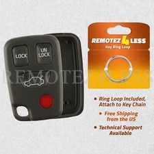 Remote Key Fob Case Shell 4 Buttons For Volvo C70 S40 S60 S80 V40 V70 Xc70 Xc90