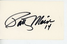 NASCAR Great - Female Driver - Patty Moise (#14) & her autograph