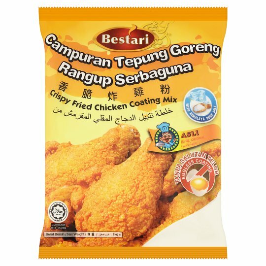 [HALAL] 1KG Bestari Crispy Fried Chicken Coating Mix Flour Original