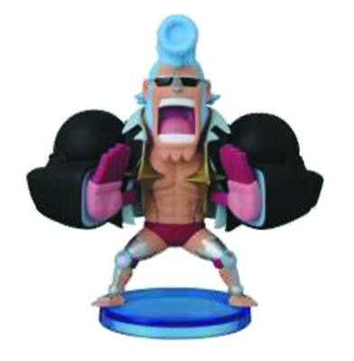 BANPRESTO ONE PIECE WCF FIGHT! FRANKY FT03 FIGURE NEW SEALED U.S.