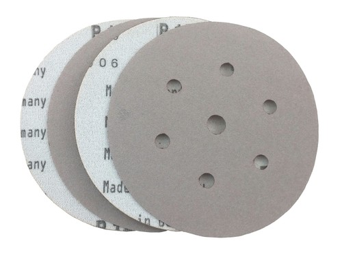 6" X 6 Hole Platinum Film Hook and Loop Grip Sanding Discs (50 Pack, 1200 Grit) - Picture 3 of 3