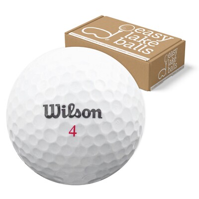 100 WILSON MIX LAKEBALLS / GOLFBÄLLE - QUALITÄT AAAA / AAA