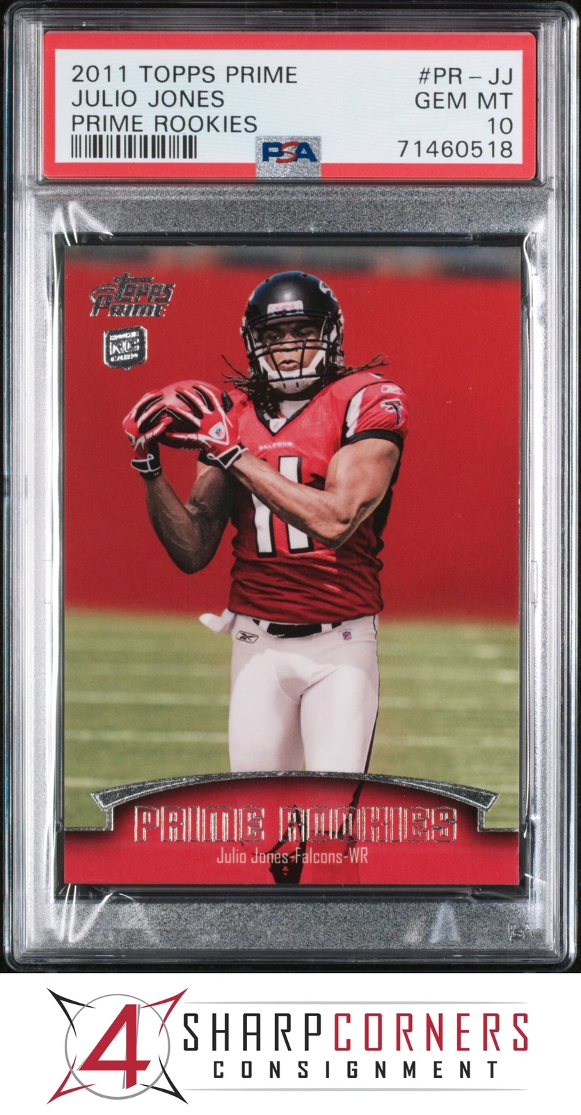Julio Jones Topps Prime Prime Rookies #PRJJ Base