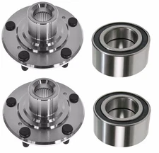 Front Wheel Hub Bearing Kits Fit 2012-15 Honda Civic 1.8L 1.5L DX EX GX LX 2pcs