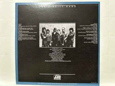 Rare CD Card sleeve Edition The J. Geils Band Wait