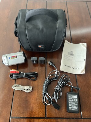 Sony Handycam DCR-SX41 Camcorder 60x Zoom Touchscreen Silver