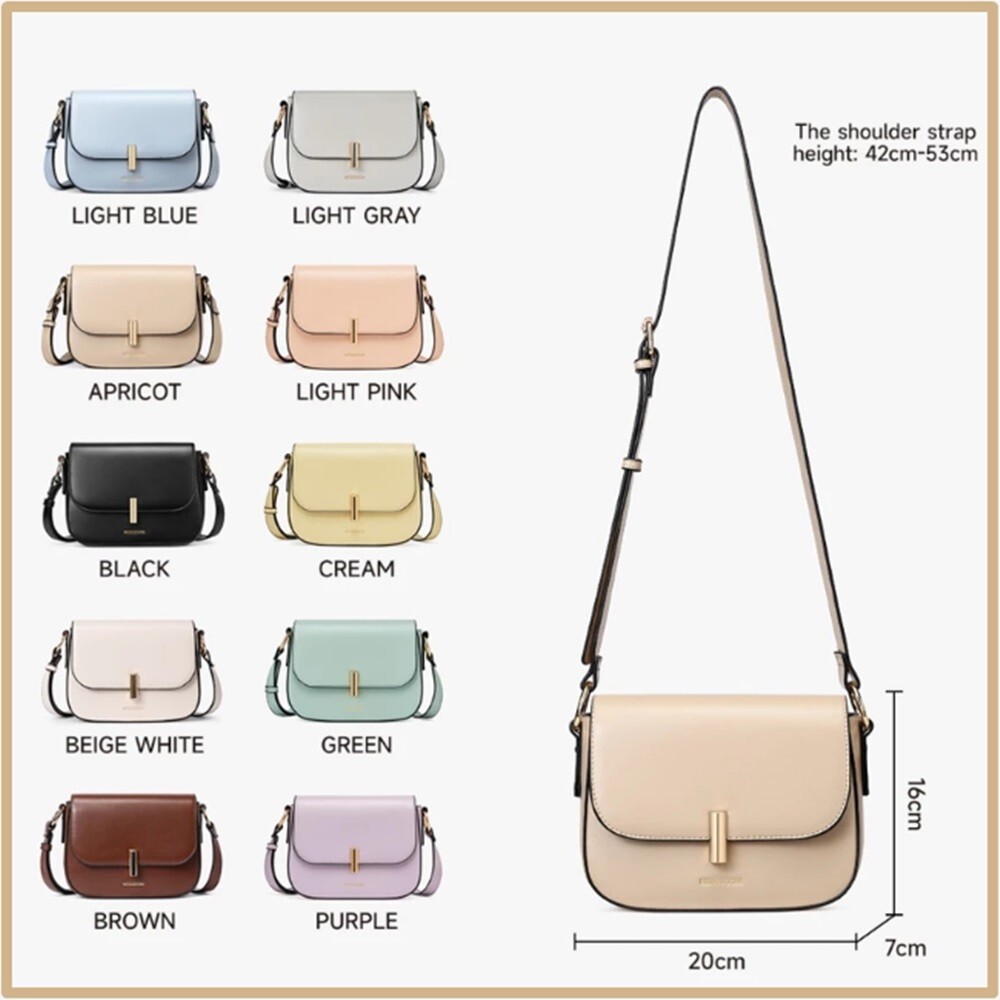 MOSSDOOM Women's Crossbody Shoulder Bag Lightweight Compact