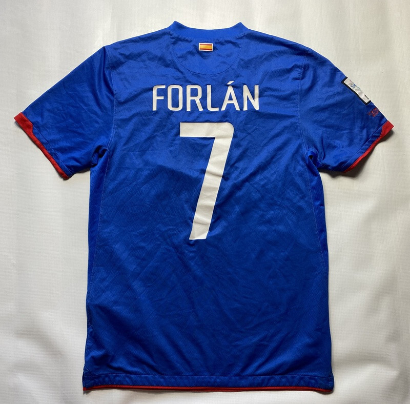 Diego Forlan ATLETICO MADRID home shirt jersey NIKE 2010-2011