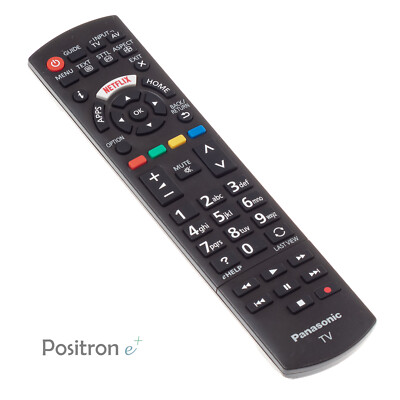 Fernbedienung Panasonic Fernseher Ersatz Fernbedienung Für Panasonic TV - Kompatibel Mit TX-24DSW504, TX-32CS510B Uvm. Ersatzbedienung Ohne Programmieren