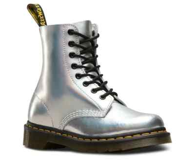 dr martens pascal im silver lazer 8 buchi