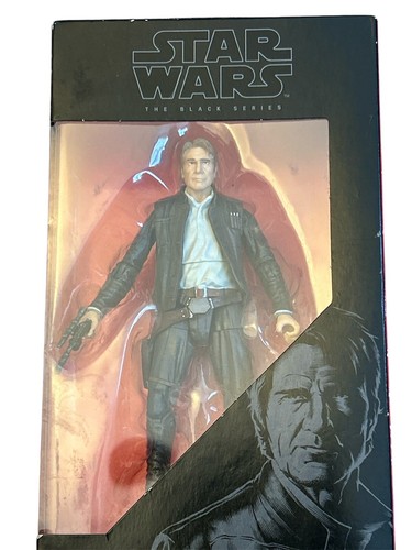 2015 Han Solo Star Wars The Black Series 6" Hasbro Figura The Force Awakens - Imagen 11 de 12