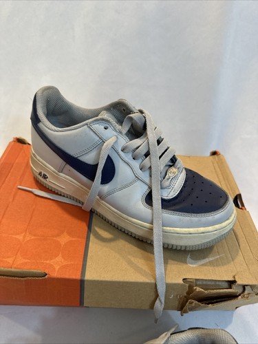 Nike Air Force 1 (GS) Blue/ Navy 6Y #306291 041 - Picture 8 of 22