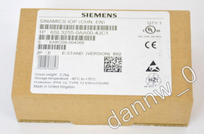 New In Box Siemens 6SL3255-0AA00-4JC1 6SL3 255-0AA00-4JC1 operation panel