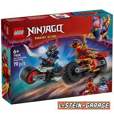 LEGO  Ninjago 71838 Kais Motorradrennen NEU & OVP