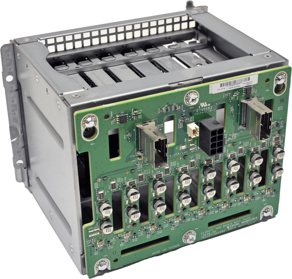 HP ProLiant ML110 ML350 G9 G10 8x backplane SFF SAS + cavo - Immagine 3 di 4