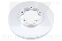 2X NK 3125122 Bremsscheibe FüR Ford