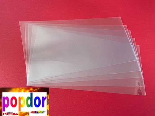 Bill Holders – 5 New Soft Currency Protectors 17,1 X 8,4 cm (6 3/4 x 3 5/16) - Photo 1 sur 2