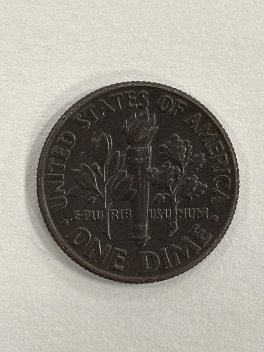 RARE 1993-D Roosevelt Dime Error Coin Missing Clad Layer RARE 1993-D Roosevelt Dime Error Coin Missing Clad Layer