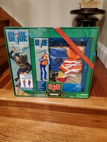 GI Joe 12" 40th Anniversary #7 Action Sailor Navy Attack Set 1964-2004 New