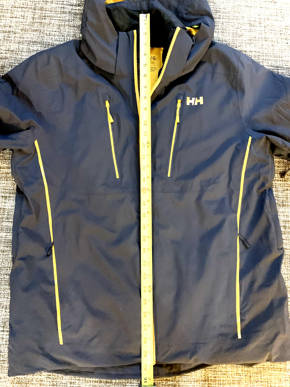 $475 Helly Hansen Men's Alpha 3.0 Ski Jacket Slate Large (SKU: 65551)
