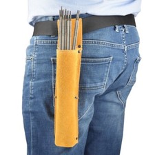 Split Leather Welding Rod Bag Holder Welder Electrode Packet