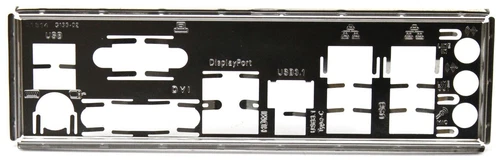Gigabyte Q370M D3H GSM Plus - Blende - Slotblech - IO Shield   #334371