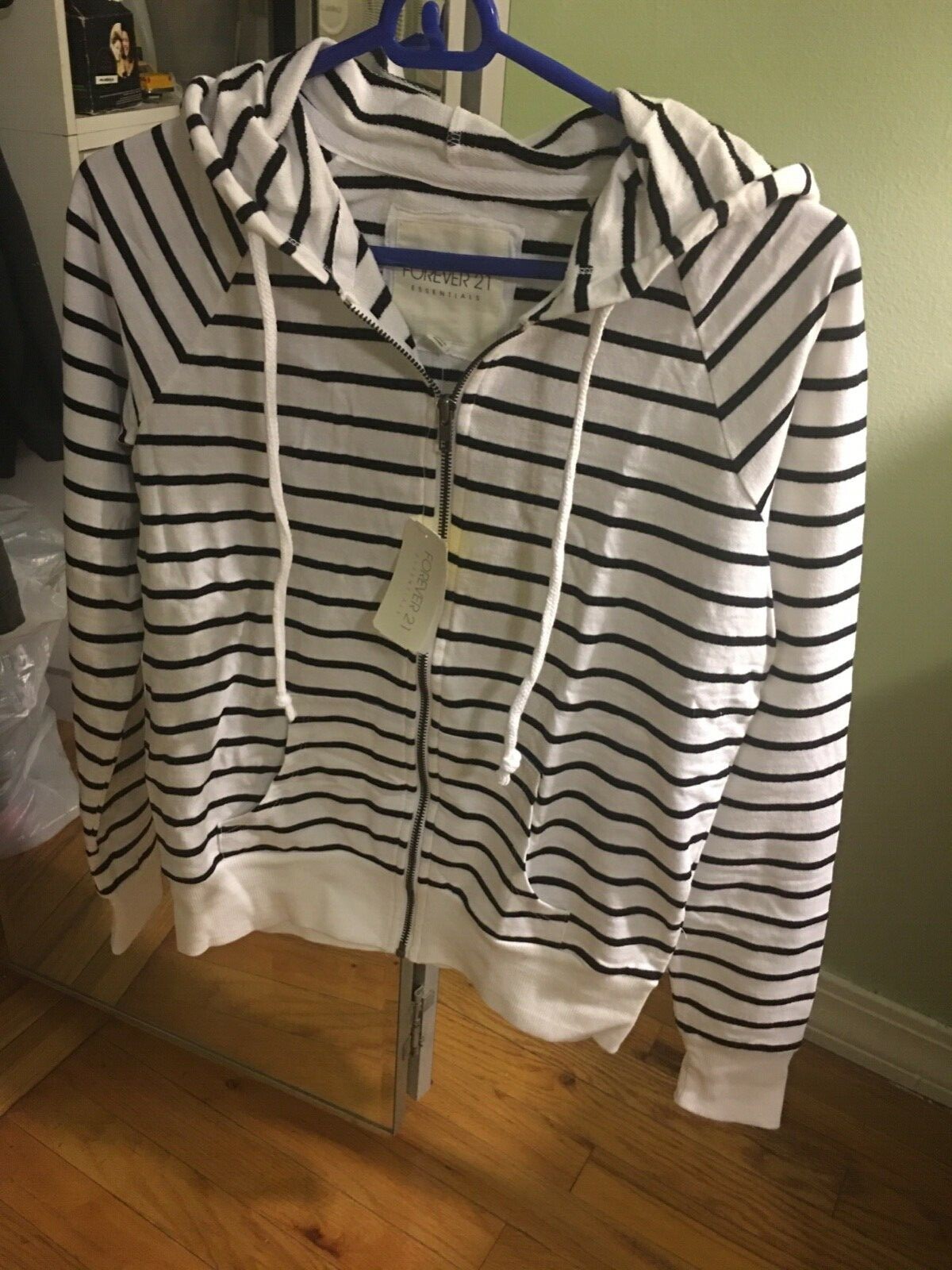 Forever 21 Stripes Hoodie Size Small | eBay