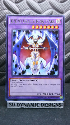 | Yugioh D/D/D Oracle King d'Arc CORE-EN046  Rare  NM-   |