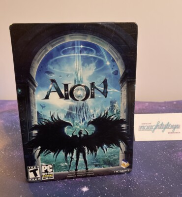 Aion (PC, 2009) CIB Tin Case - 2 Discs - Clean