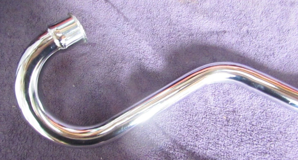 Rickman Triumph BSA 高排气管杯风格 RK7-18 🔥46 毫米 od 41.5 毫米 id NOS — 第 2/4 张图片