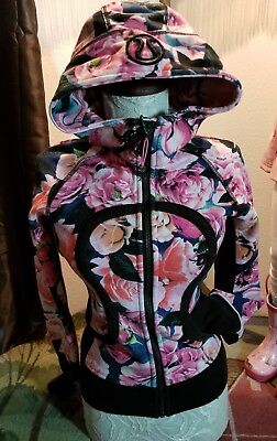 lululemon floral scuba hoodie