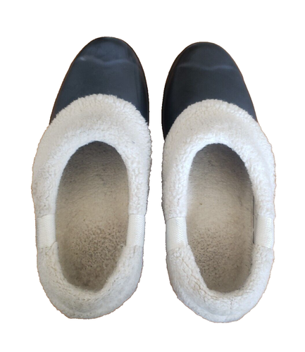 Women's Hunter Play Sherpa Insulated Clog Size 8 winter shoes waterproof Black - Picture 8 of 11