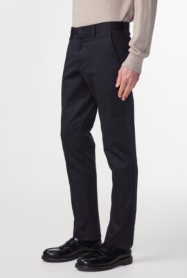 No Nationality NN07 Theo Chino Pants Mens 30x34 Navy Tapered Slim Fit NWTO $175